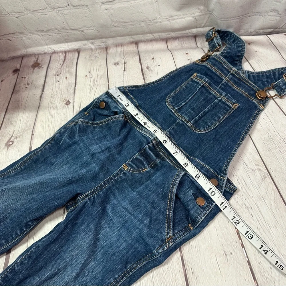 BabyGap Denim Overalls for Kids sz 4 cotton blend boho western